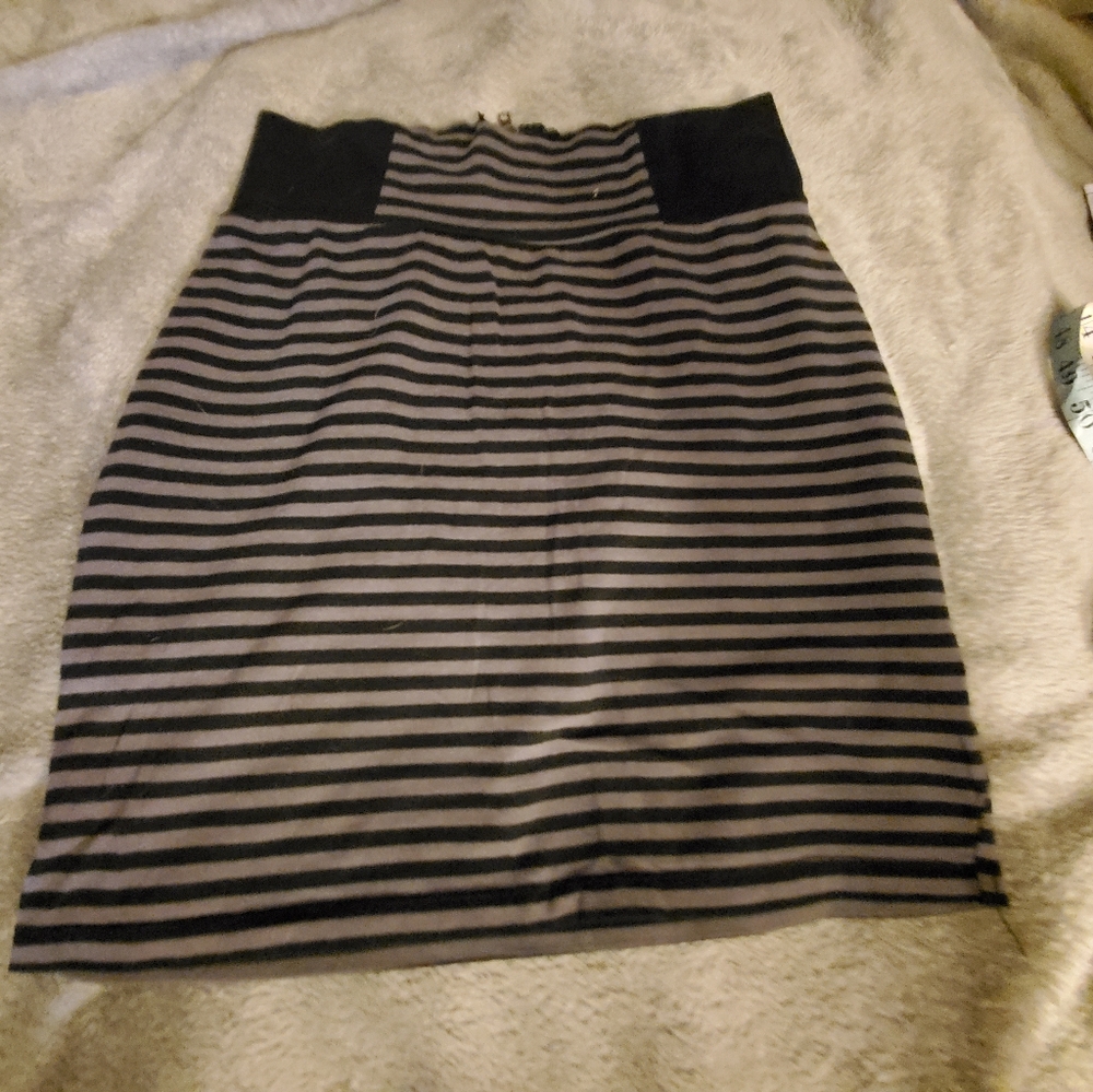 Mini Professional striped skirt
